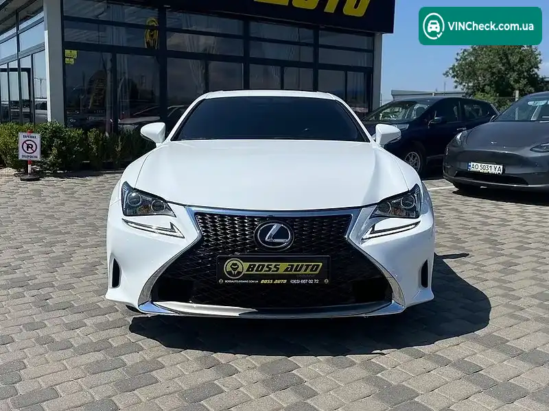 Lexus RC 2016, фото з оголошення 2 з 20, VIN JTHHA5BC3G5000395