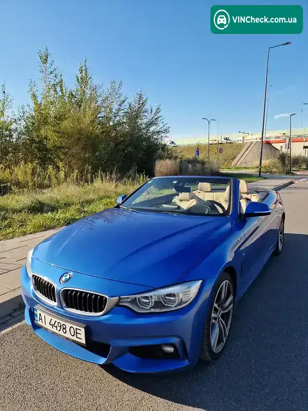 BMW 4 Series 2014, фото з оголошення 1 з 11, VIN WBA3V31080P722268