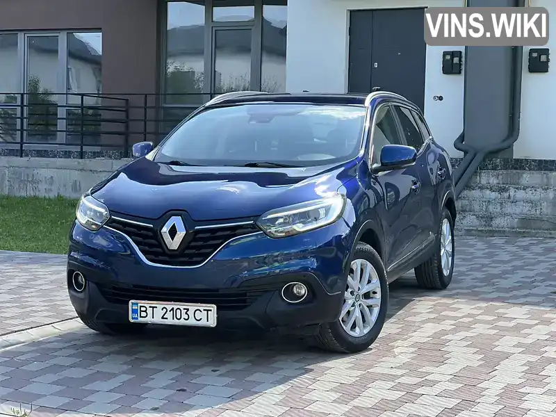 Renault Kadjar 2016, фото з оголошення 1 з 21, VIN VF1RFE00755795382