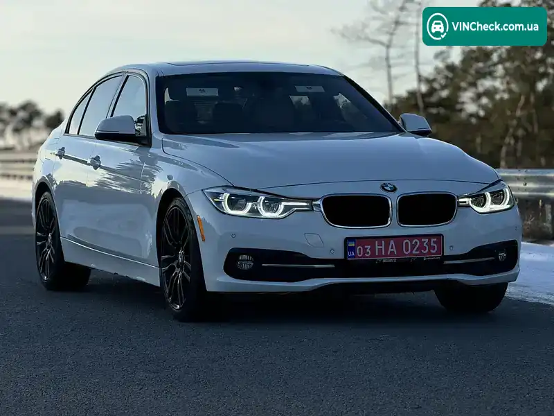 BMW 3 Series 2016, фото з оголошення 1 з 20, VIN WBA8E5C53GK388314