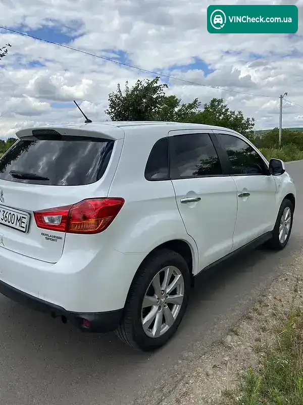 Mitsubishi Outlander Sport 2013, фото з оголошення 1 з 6, VIN 4A4AP3AU6EE013793