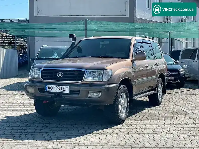 Toyota Land Cruiser 1998, фото з оголошення 2 з 20, VIN JT111TJA008004504