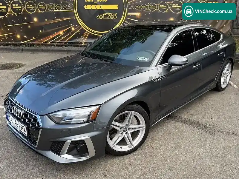 Audi A5 Sportback 2020, фото з оголошення 2 з 20, VIN WAUDACF57MA012176