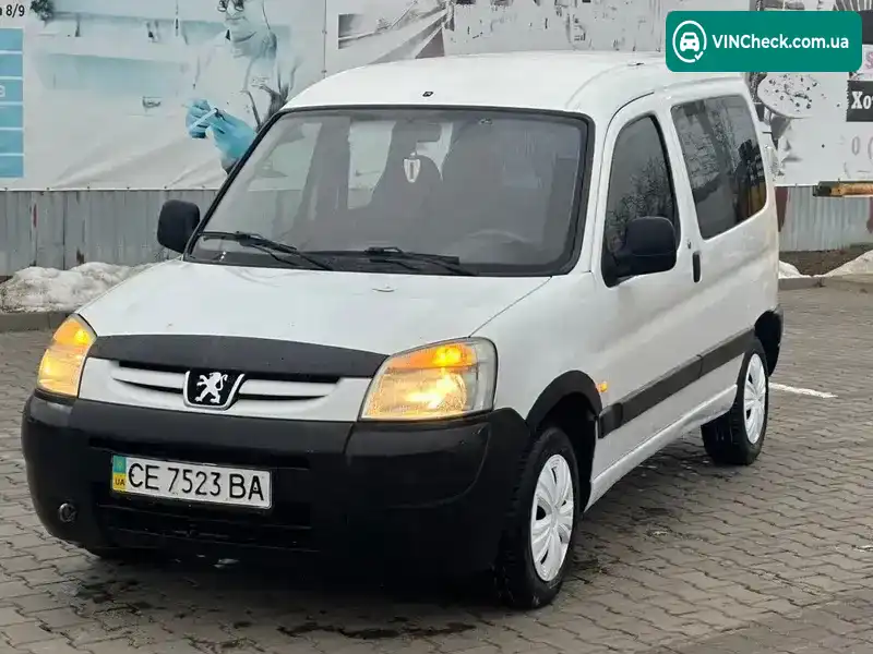 Peugeot Partner 2006, фото з оголошення 1 з 10, VIN VF3GCWJYB96201055