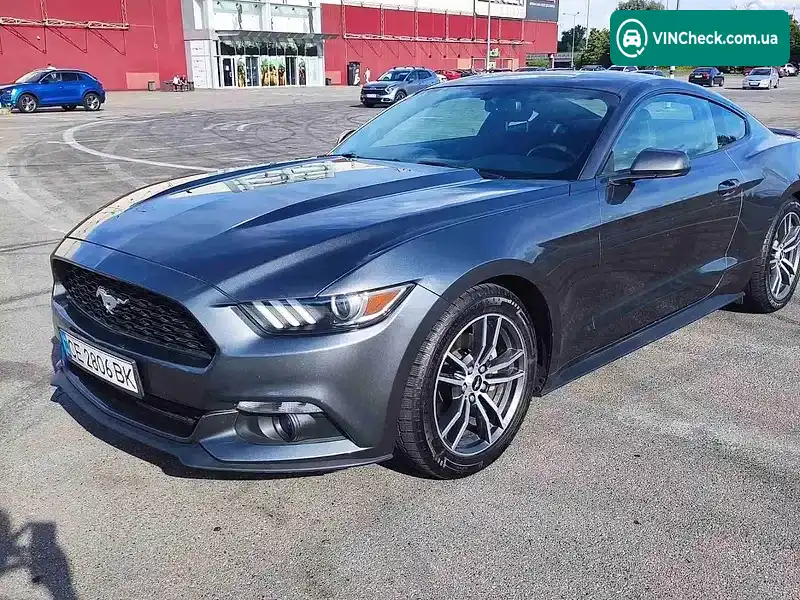 Ford Mustang 2016, фото з оголошення 1 з 16, VIN 1FA6P8TH6H5257593
