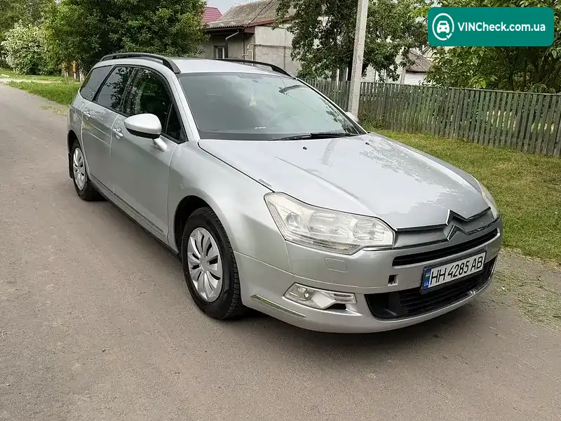 Citroen C5 2010, фото з оголошення 2 з 17, VIN VF7RWRHF8AL521697