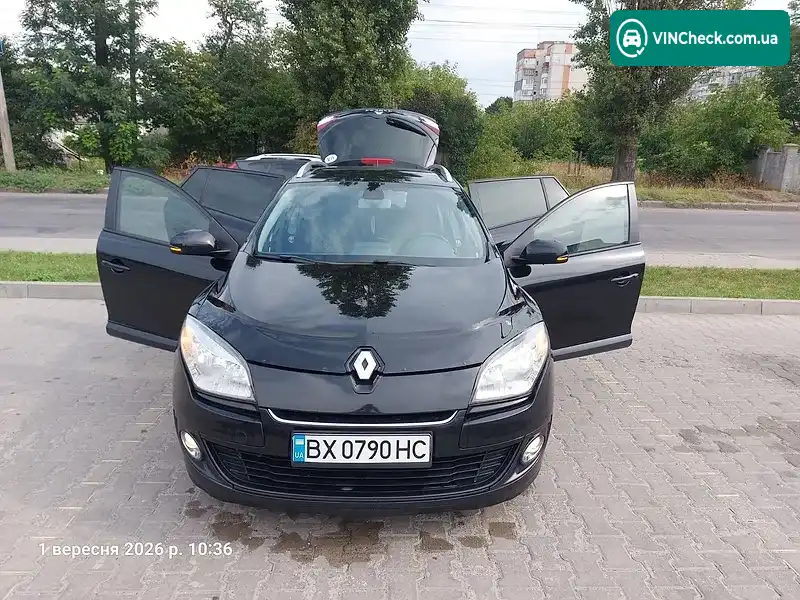 Renault Megane 2013, фото з оголошення 1 з 7, VIN VF1KZ140648377287
