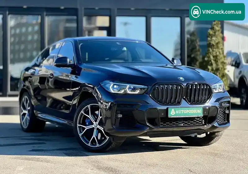 BMW X6 2023, фото з оголошення 1 з 21, VIN WBAGT610909R11394