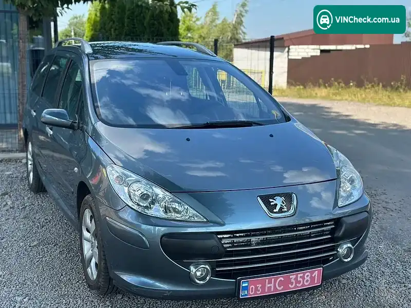 Peugeot 307 2006, фото з оголошення 1 з 20, VIN VF33HNFUC84818563