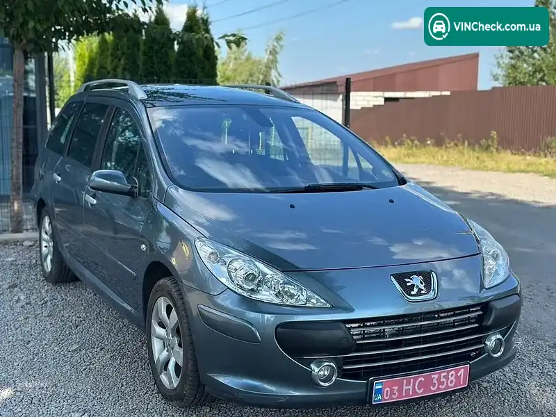 Peugeot 307 2006, фото з оголошення 2 з 20, VIN VF33HNFUC84818563