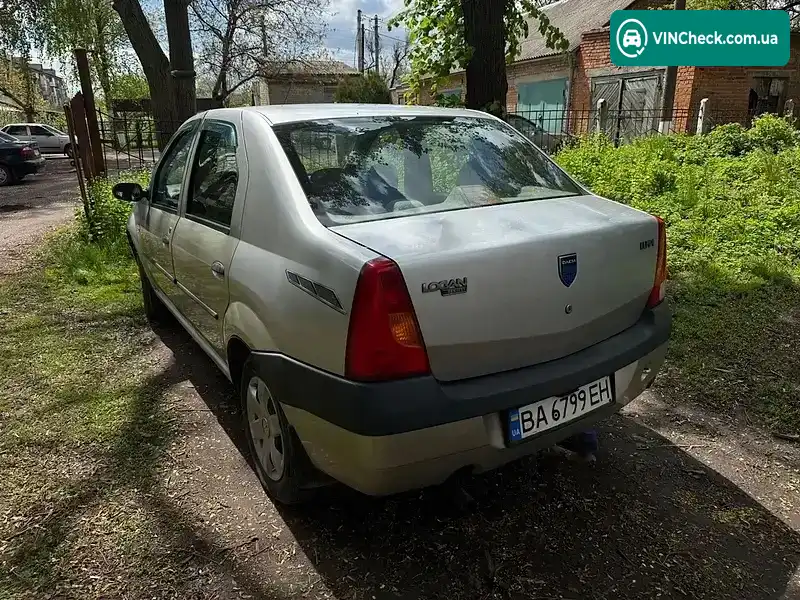 Dacia Logan 2006, фото з оголошення 2 з 10, VIN UU1LSDAEH36330163
