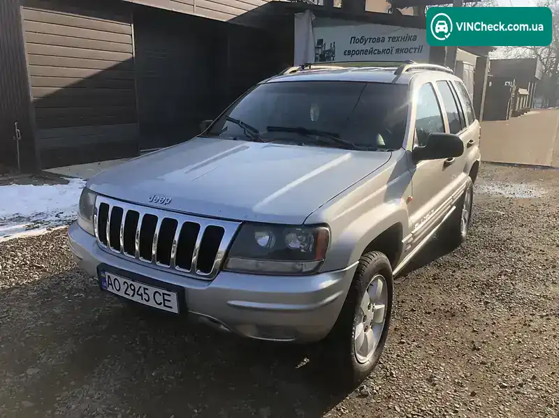 Jeep Grand Cherokee 2003, фото з оголошення 1 з 20, VIN 1J8G2E8A03Y514450