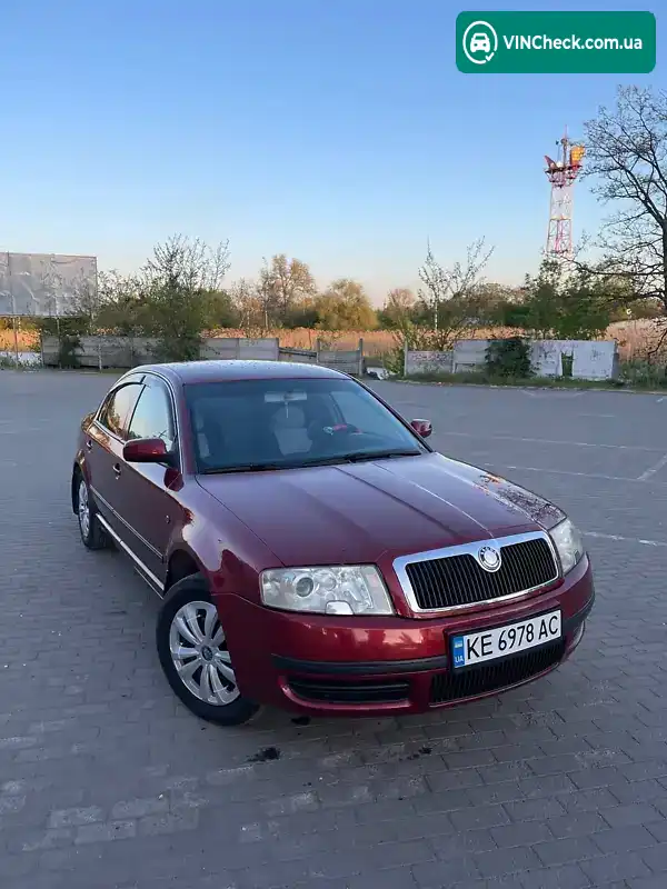 Skoda Superb 2005, фото з оголошення 2 з 11, VIN TMBDS63U559090763
