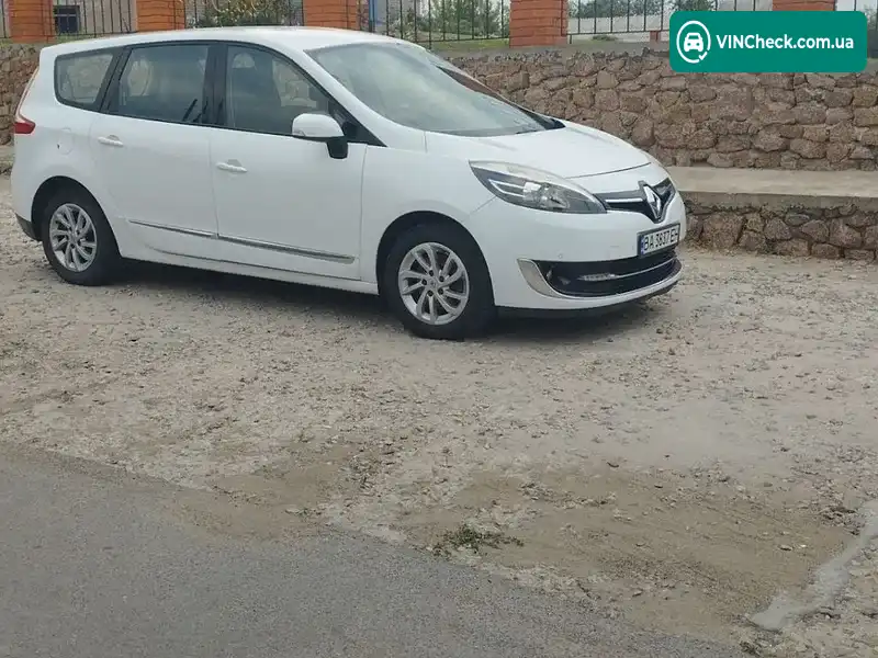 Renault Scenic 2013, фото з оголошення, VIN VF1JZS4B648999378