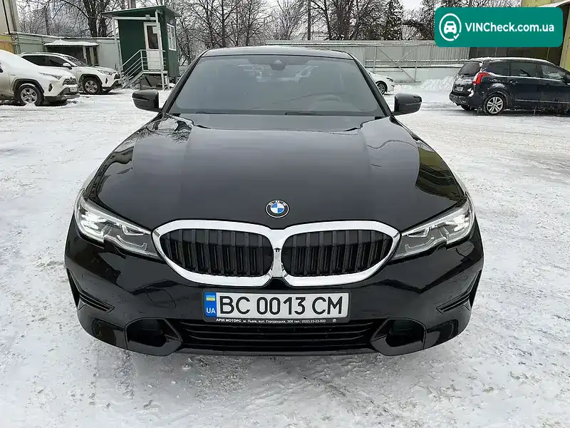 BMW 3 Series 2020, фото з оголошення 1 з 20, VIN 3MW5R7J0XL8B36744