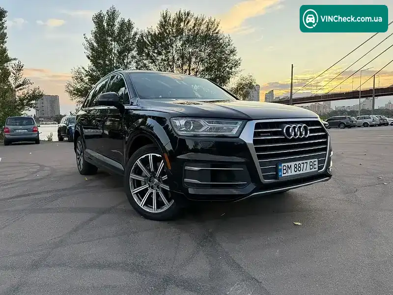 Audi Q7 2018, фото з оголошення 1 з 20, VIN WA1LAAF76JD040088