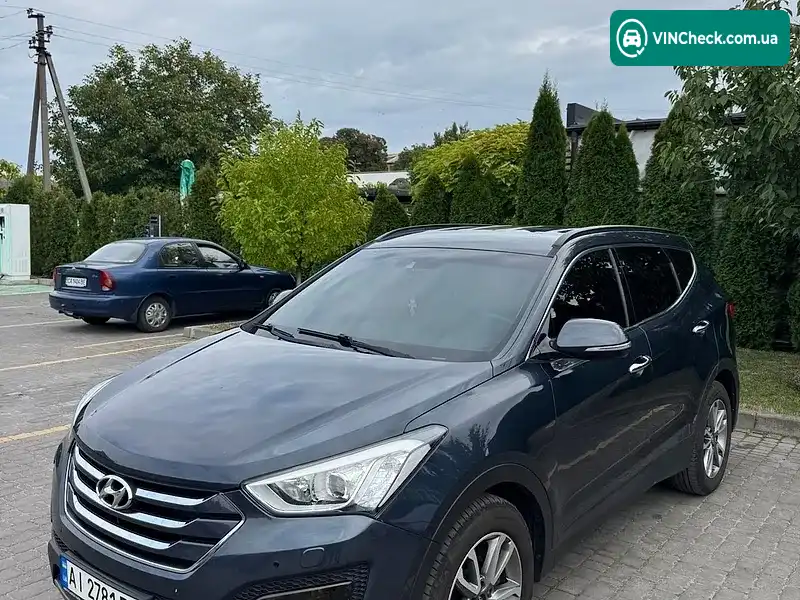 Hyundai Santa FE 2014, фото з оголошення 2 з 19, VIN KMHSU81XBEU310925