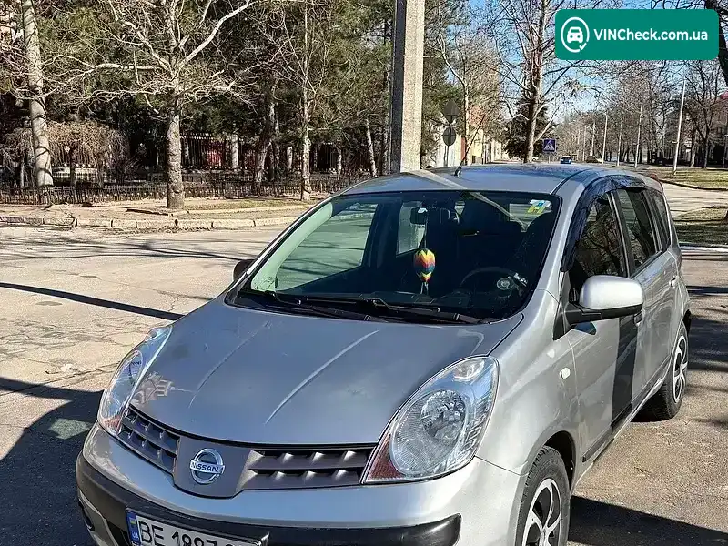 Nissan Note 2007, фото з оголошення 2 з 12, VIN SJNFAAE11U1116924