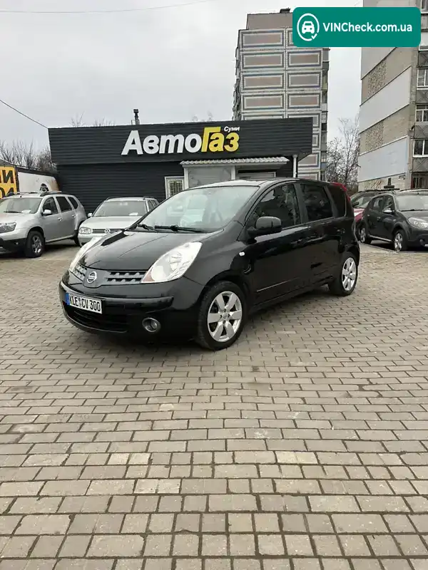 Nissan Note 2008, фото з оголошення 2 з 11, VIN SJNFAAE11U1280474