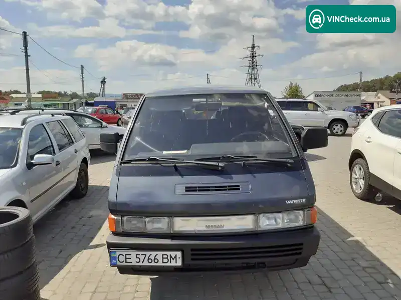 Nissan Vanette 1993, фото з оголошення 1 з 11, VIN JN10WUC22U0008439