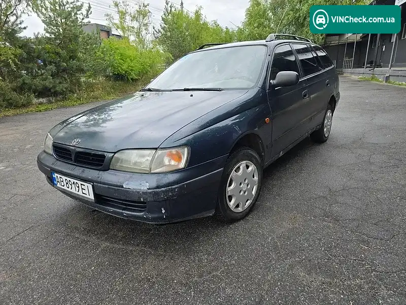 Toyota Carina 1996, фото з оголошення 2 з 9, VIN SB172ABK10E058556