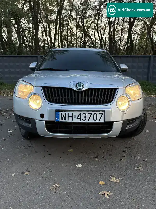 Skoda Yeti 2011, фото з оголошення 1 з 9, VIN TMBLB45L7C6033421