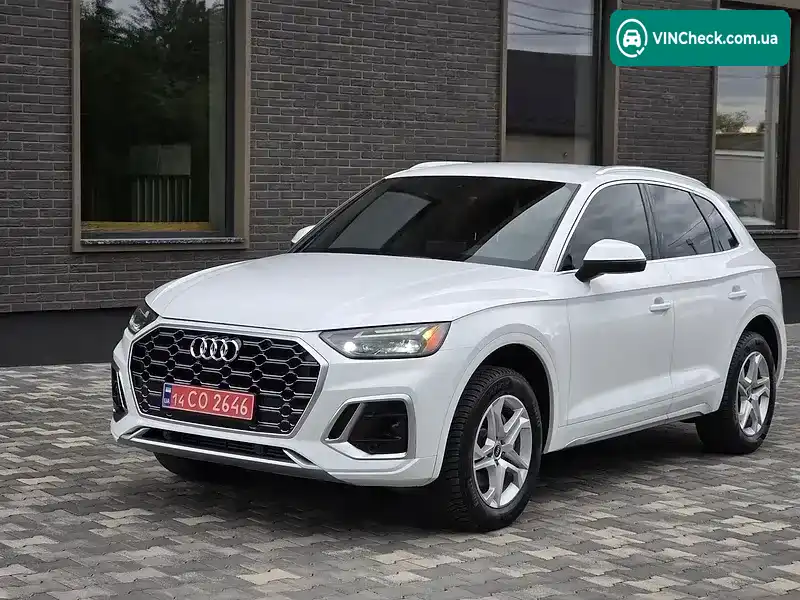 Audi Q5 2021, фото з оголошення 1 з 20, VIN WA1AAAFY7M2050757