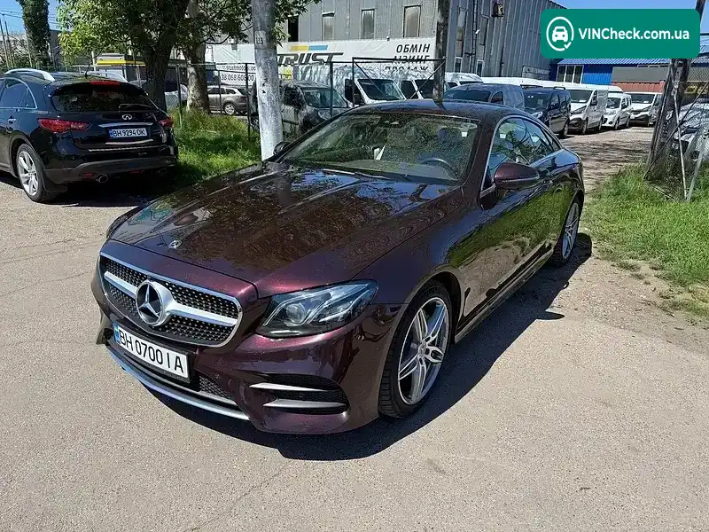 Mercedes-Benz E-Class 2018, фото з оголошення 1 з 21, VIN WDD2383431F079556