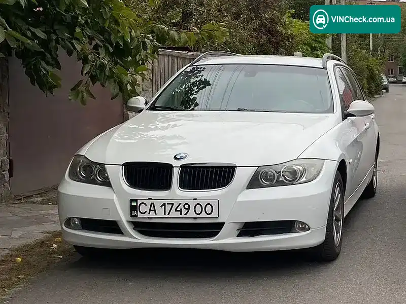 BMW 3 Series 2007, фото з оголошення 2 з 20, VIN WBAVR72060KW43083