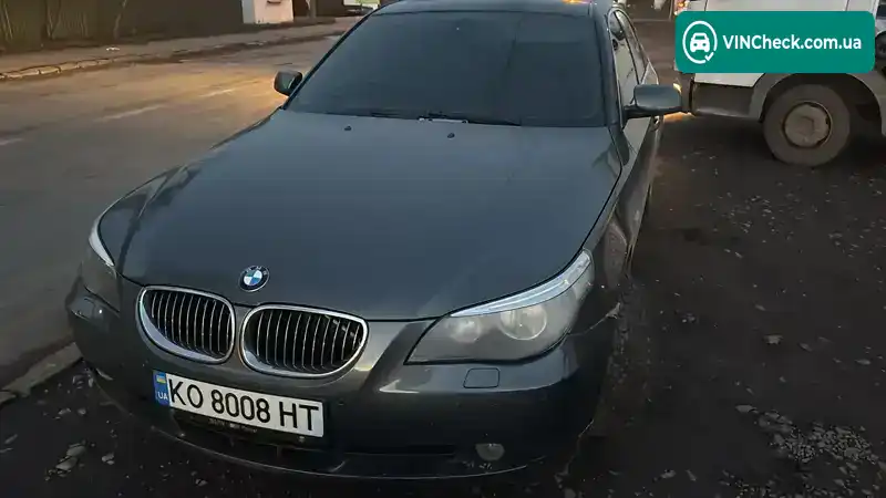 BMW 5 Series 2006, фото з оголошення 1 з 10, VIN WBANE51030B981588