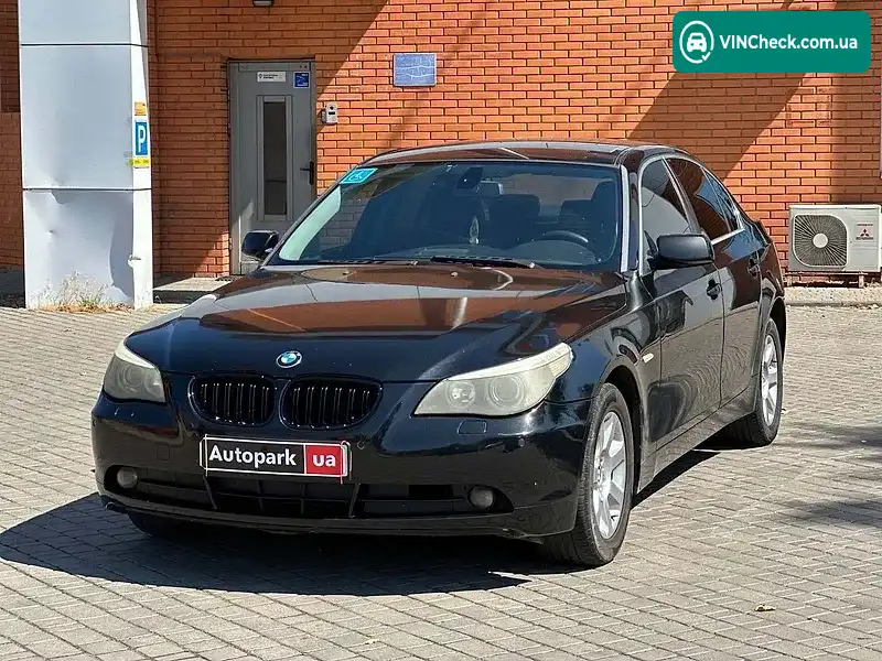 BMW 5 Series 2004, фото з оголошення 1 з 20, VIN WBANA31090B163847