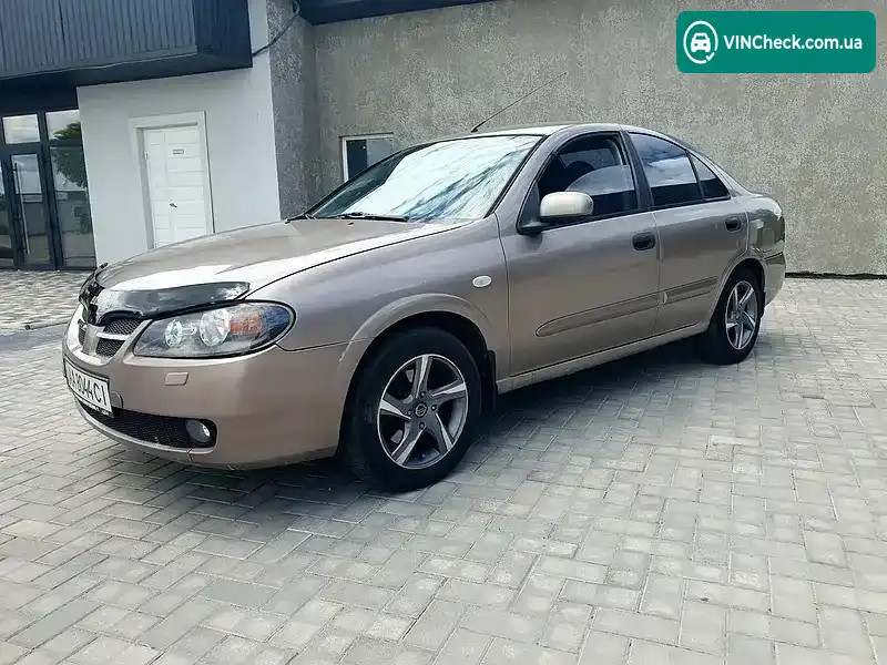 Nissan Almera 2005, фото з оголошення 2 з 17, VIN SJNBBAN16U2654409