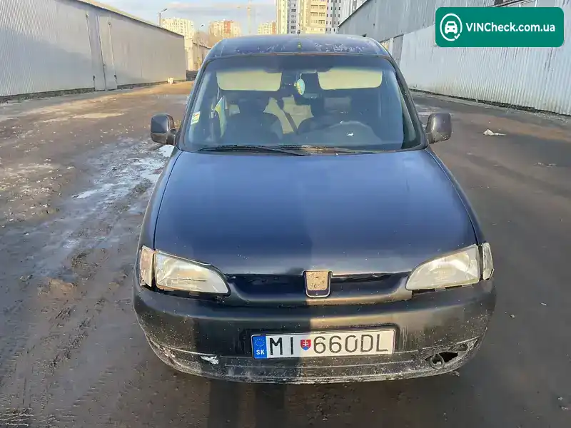 Peugeot Partner 2001, фото з оголошення 2 з 12, VIN VF35FWJYF60388406