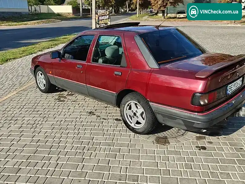Ford Sierra 1990, фото з оголошення 2 з 7, VIN WF0FXXGBBFLA09876
