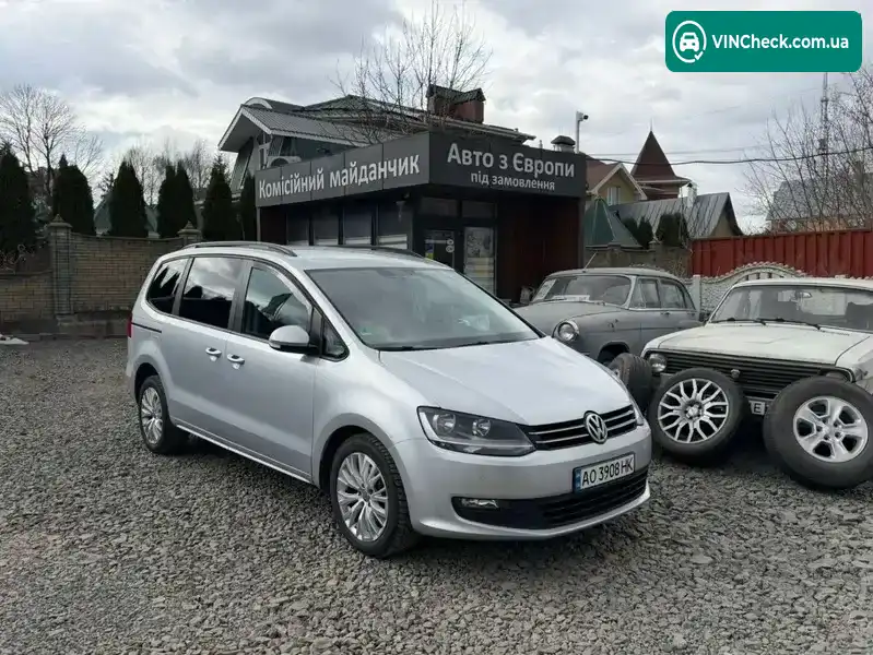 Volkswagen Sharan 2012, фото з оголошення 1 з 21, VIN WVWZZZ7NZCV013252