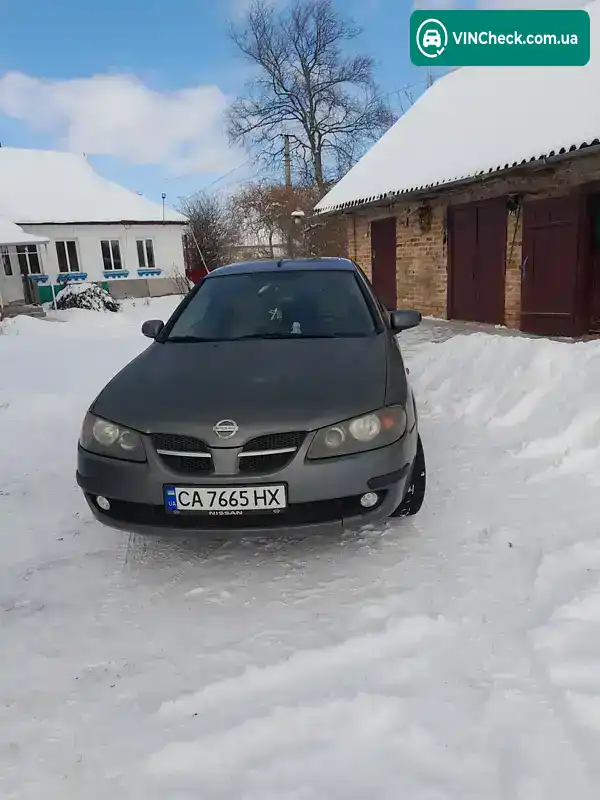 Nissan Almera 2002, фото з оголошення 1 з 5, VIN SJNEAAN16U0351779