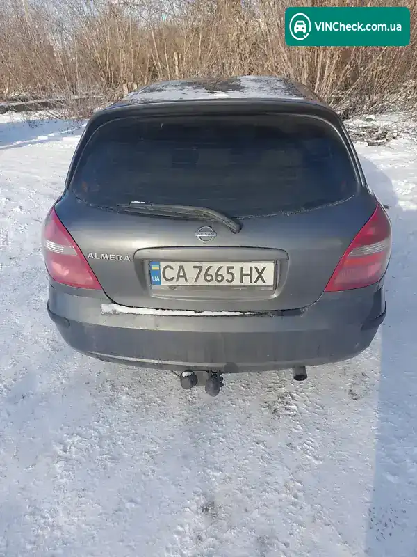 Nissan Almera 2002, фото з оголошення 2 з 5, VIN SJNEAAN16U0351779