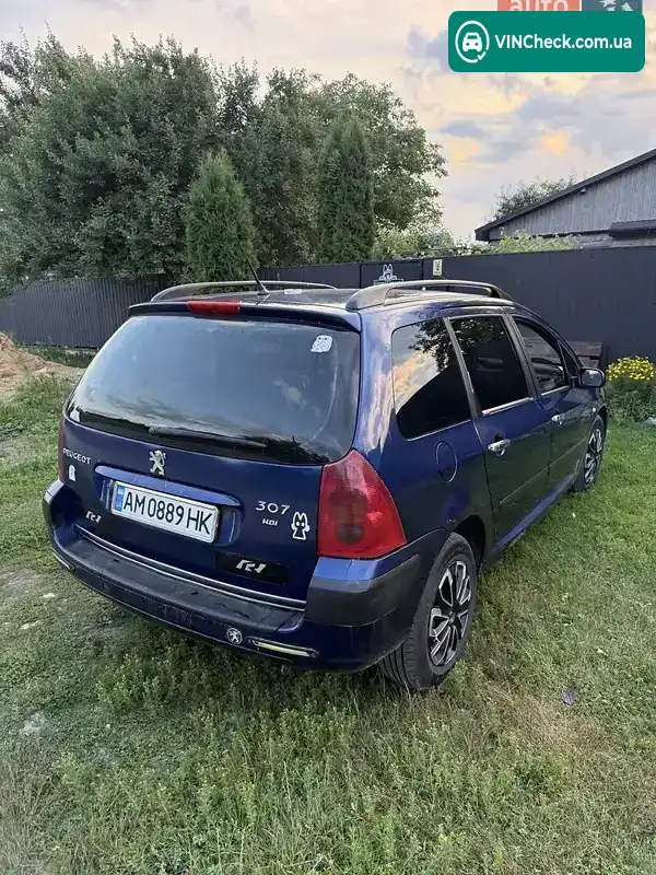 Peugeot 307 2002, фото з оголошення 1 з 4, VIN VF33ERHSB82801243