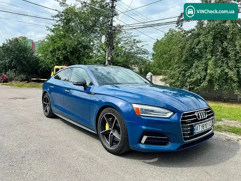 Audi A5 2019, фото з оголошення 1 з 10, VIN WAUENCF54KA079002