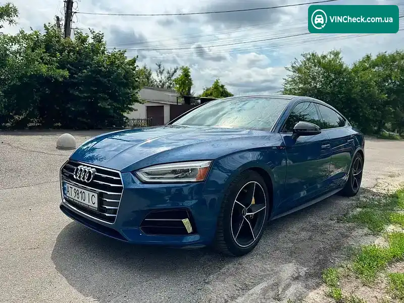 Audi A5 2019, фото з оголошення 2 з 10, VIN WAUENCF54KA079002