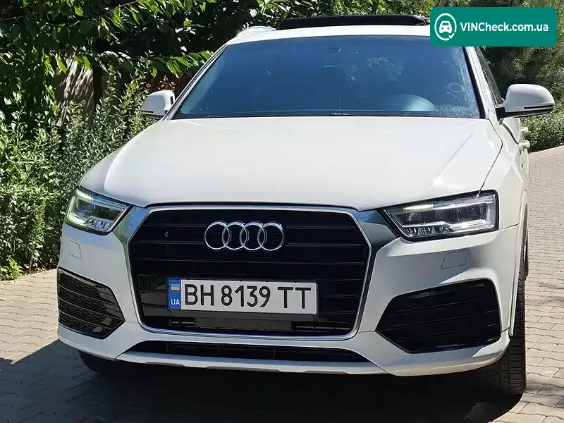 Audi Q3 2016, фото з оголошення 1 з 10, VIN WA1FFCFS9GR020346