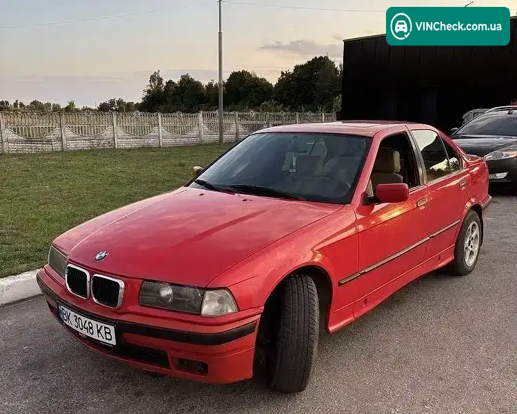 BMW 3 Series 1996, фото з оголошення 1 з 9, VIN WBACA71050JE27864