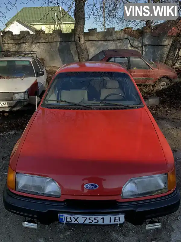 Ford Sierra 1987, фото з оголошення 2 з 17, VIN WF0AXXGBBAHL72841