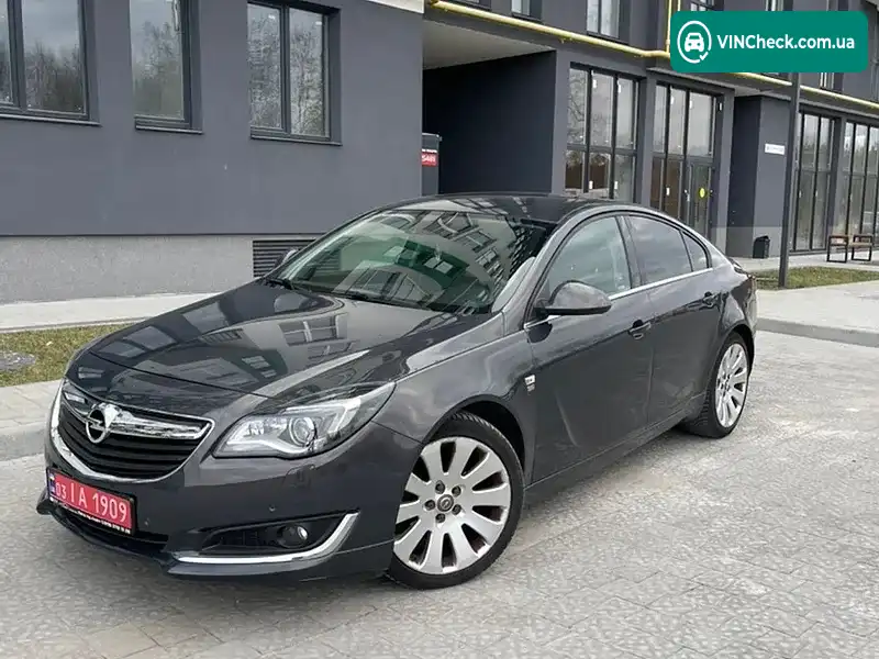 Opel Insignia 2016, фото з оголошення 1 з 20, VIN W0LGS6E51G1014721