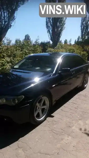 BMW 7 Series 2003, фото з оголошення 1 з 15, VIN WBAGN81040DR22693
