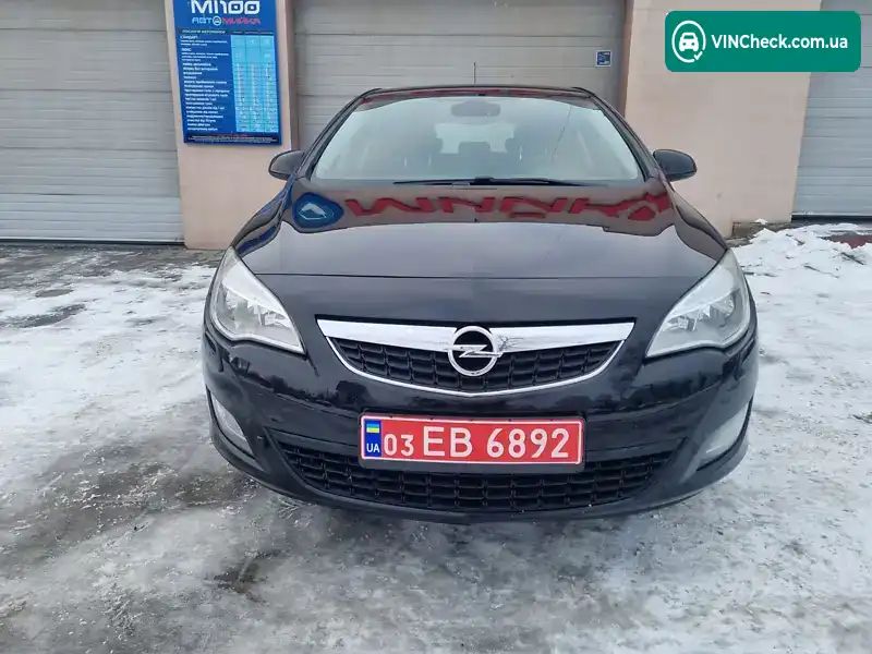 Opel Astra 2011, фото з оголошення 1 з 20, VIN W0LPD5EC1BG005911