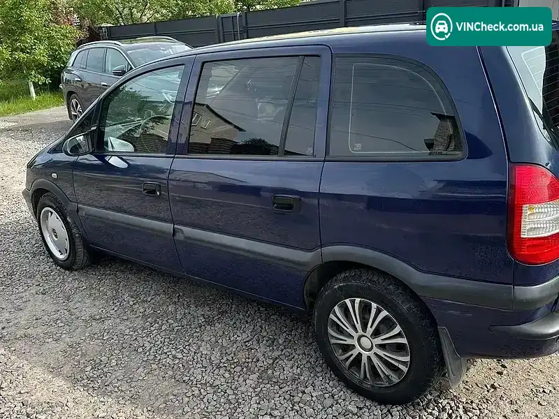 Opel Zafira 2005, фото з оголошення 2 з 20, VIN W0L0TGF7552147673
