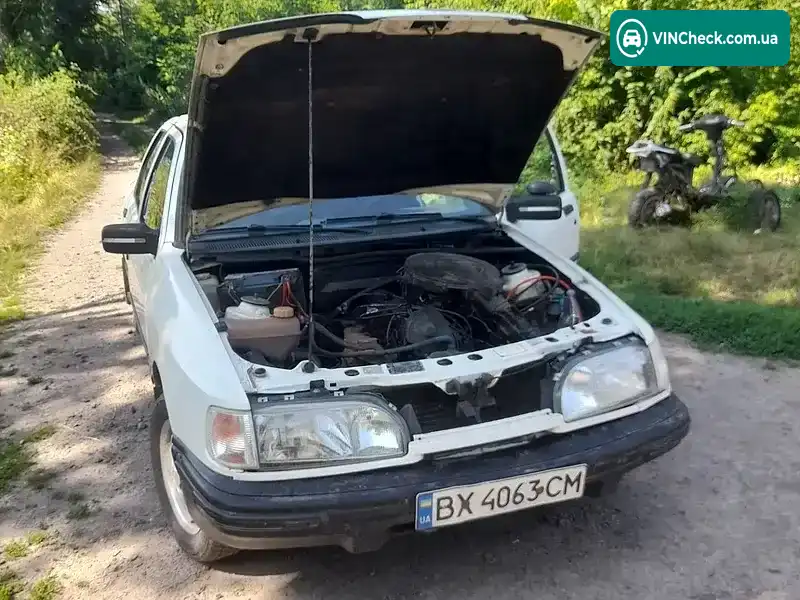 Ford Sierra 1987, фото з оголошення 2 з 4, VIN WF0FXXGBBFHJ95286
