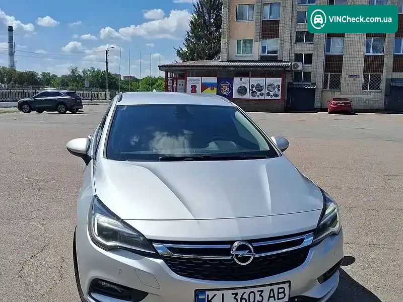 Opel Astra 2017, фото з оголошення 1 з 20, VIN W0LBD8EK6H8059541