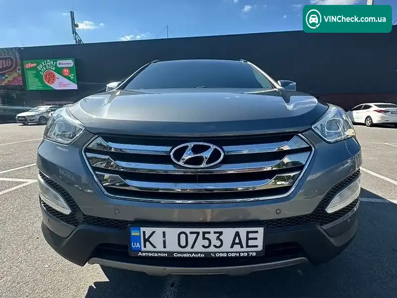 Hyundai Santa FE 2012, фото з оголошення 2 з 18, VIN KMHSW81XDDU065624